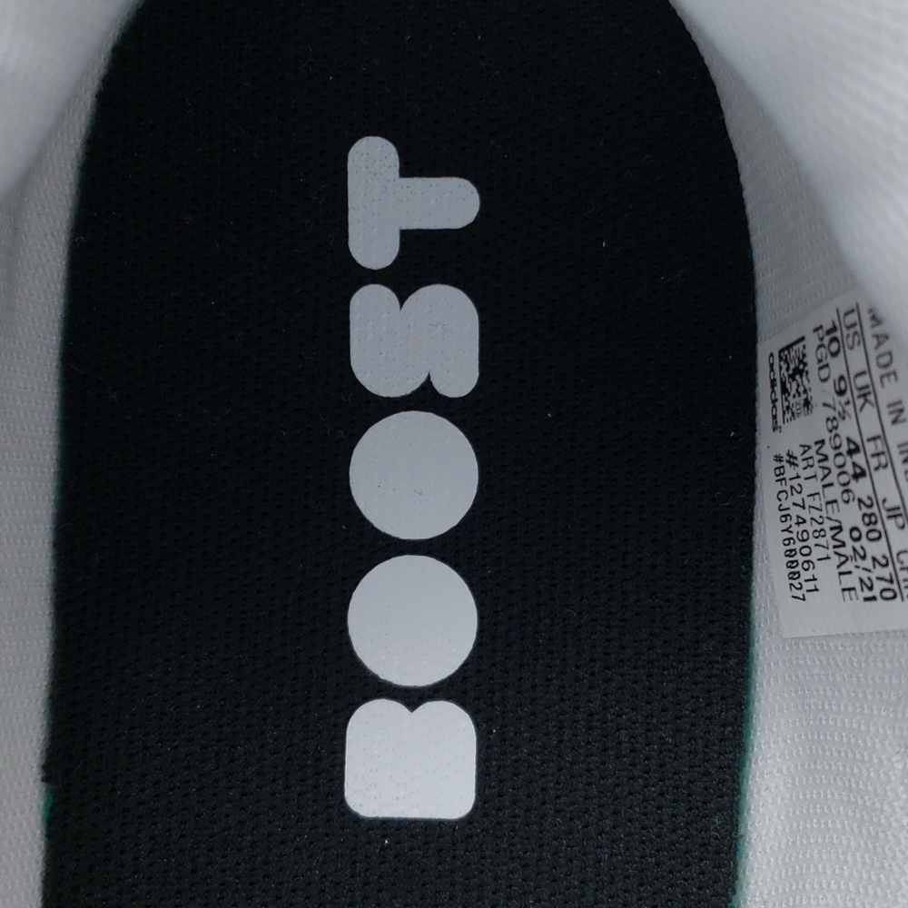 adidas Kaptir Super Running Boost Shoes Cloud White - Picture 8 of 8
